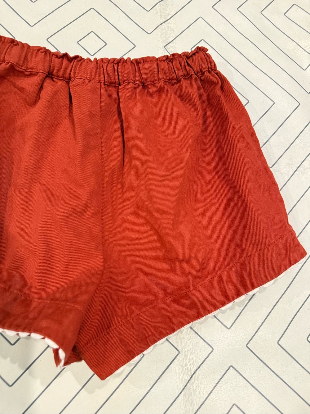 Monoprix Rust Shorts - Picture 11 of 12